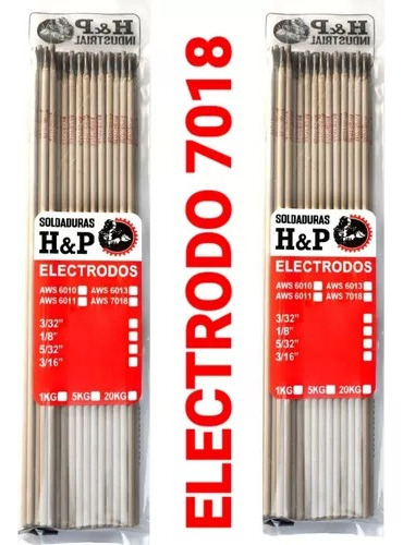 Electrodo 7018 3/16 (5.0mm)  1 Kilo Soldadura H & P