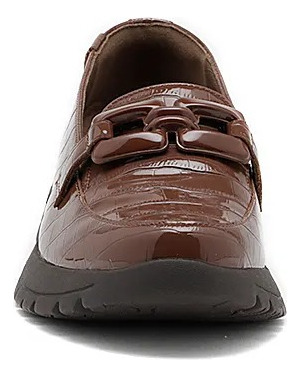 Zapato Onena 9199 Corte Piel Charolsuave Grabado Confort For
