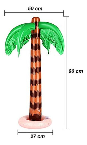 Palmeras Inflables, Cocoteros Gigantes, Telón De Fondo De Pl