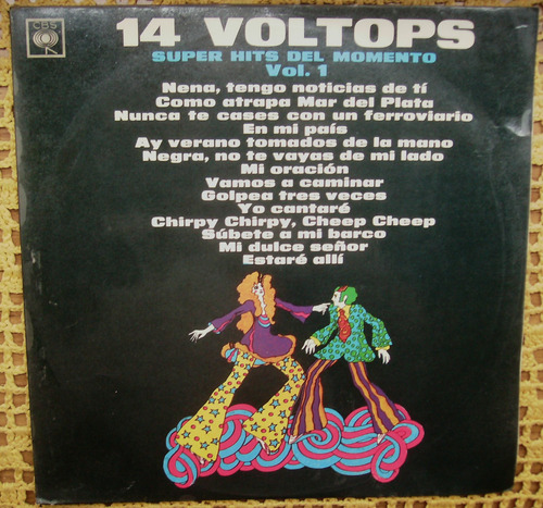 14 Voltops Vol 1 - Lp Vinilo Promo Grupo Uno Safari Sandias