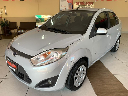 Ford Fiesta Sedan 1.6 Se Flex 4p 2013/2014 Prata