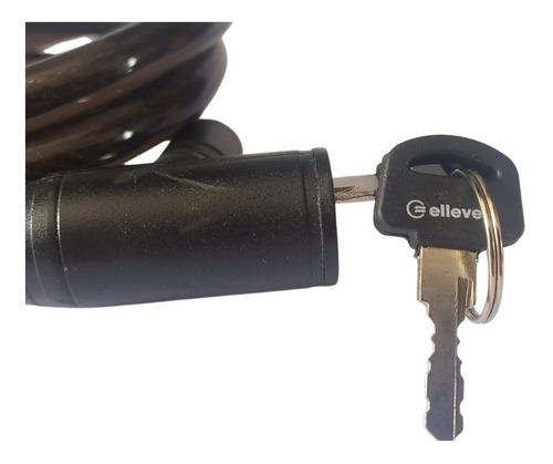 Imagem 3 de 8 de Cadeado Bike Bicicleta Elleven Com Chave Anti Furto