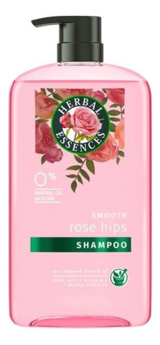 Shampoo Petalos De Rosa Herbal Essences Smooth Rose 865ml