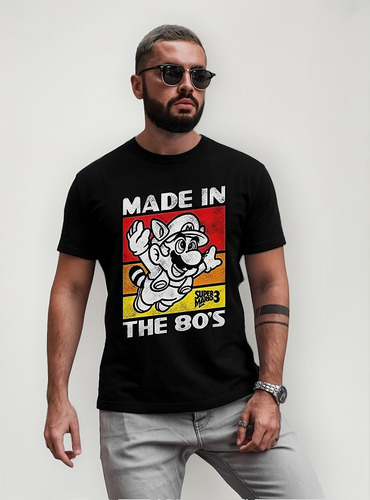 Playeras Super Mario Bros Diseño 08 Luigi Videojuegos Beloma