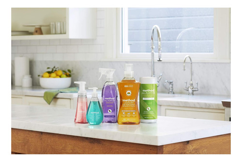 Método Cleaner De Tazón Antibacteriano, Spearmint, Mata Al