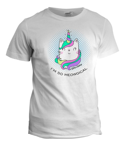 Camiseta Personalizada Gato Mágico - Giftme - Divertidas