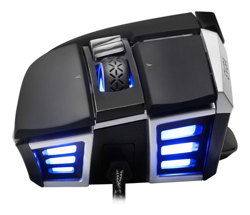 Mouse Gamer Evga X17 Gaming Black 1600opdi 10 Botones 8k Rgb