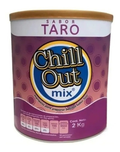Paquete Chill Out 1 Taro 1 Caramel 1 Capuchino 1 Base