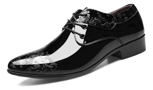 Nuevos Zapatos De Cuero Formales De Negocios For Caballero
