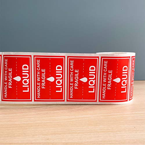 Fragile Handle With Care Warning Stickers 2x3 Inch Wa...