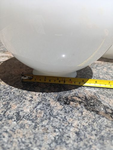 Remate Globo De Vidrio Para Lámpara (Usado)