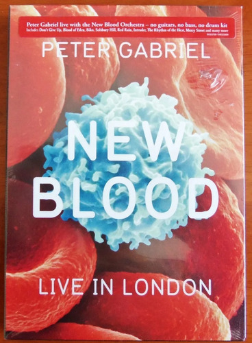 Peter Gabriel * New Blood - Live In London * Dvd Sellado