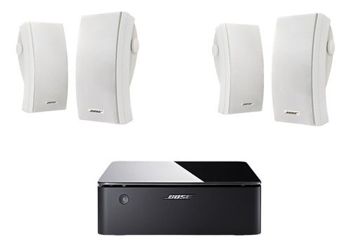 Bose Music Amplifier Y 251 Environmental 2 Pares Sistema Wht