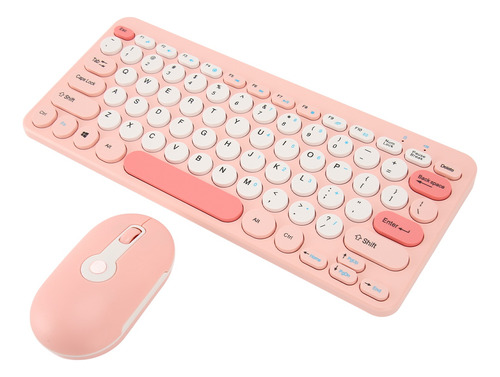 Juego De Teclado Y Ratón Inalámbrico, Elegante, Delgado Y Re
