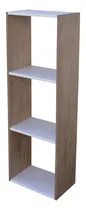 Comprar Libreros Minimalistas, Organizador Libano Esquinero Hogare Color Roble-blanco