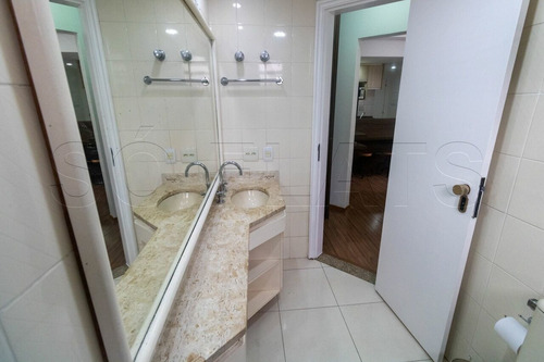 Imagem 8 de 15 de Flat No Jardim Paulista Com 1x Dorm Com Serviços De Arrumação Diária, Tv A Cabo E 1x Vaga De Carro. - Sf36005