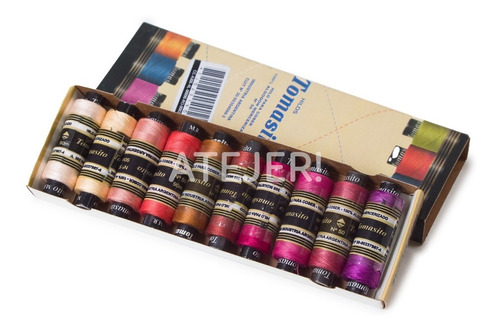 Imagen 2 de 6 de Hilos Para Coser Tomasito 10 Unidades X 90 Mts Gamas Color
