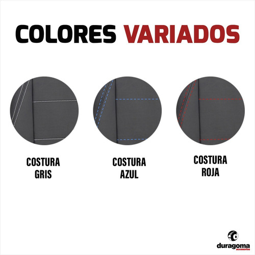 Imagen 8 de 10 de Funda Cubre Asiento Auto Todo Cuero Simil P/ Fiat Cronos