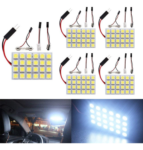 L&aacute;mpara Domo Con Panel Led Everbrightt 5050, Blanco