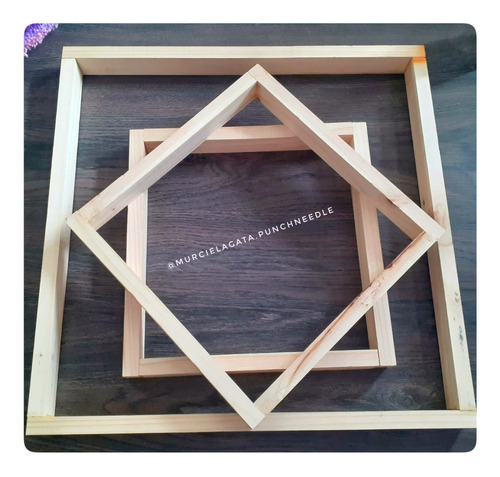 Imagen 2 de 2 de Bastidores De Madera Para Bordado Xl- Aguja Mágica