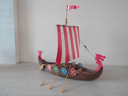 Imagen 1 de 10 de Playmobil Barco Vikingo