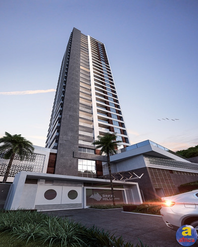 Imagem 2 de 14 de Ótimo Apartamento 2 Quartos Sendo 1 Suíte, 1 Vaga De Garagem Na Praia Brava Em Itajaí/sc - Imobiliária África - Ap00617 - 69879492