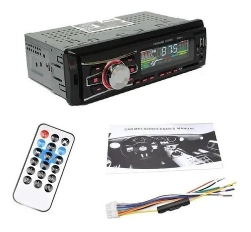 Radio De Auto Bluetooth Usb Mp3 Con Control Remoto. Autocars