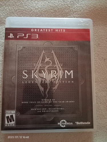 The Elder Scrolls :skyrim Legendary Edition Ps3 