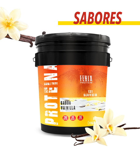 Fenix Protein Proteína Isolatada 5kg 131 Servicios Vainilla