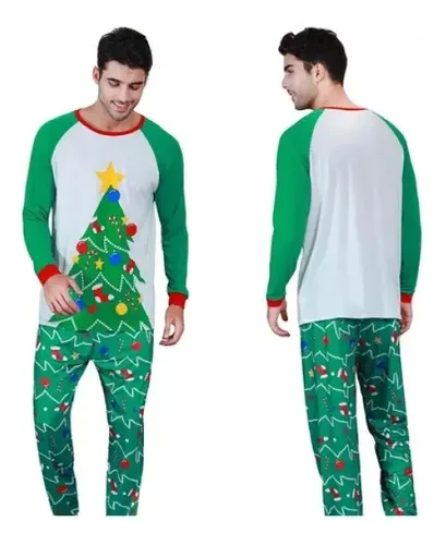 Conjuntos De Pijamas Familiar Navidad Adultos Y Niños Ropa
