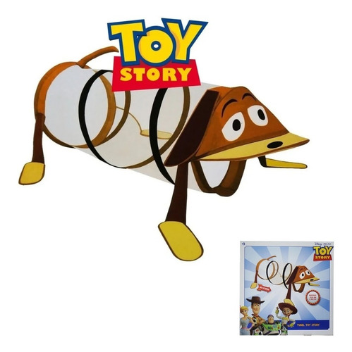 Tunel Tela Autoarmable Disney Toy Story Slinky Buzz Woody