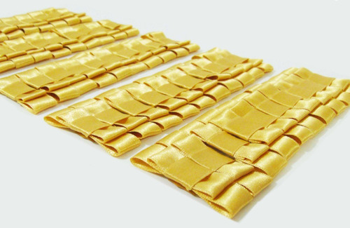 50 Laços Duplo Em Cetim Nº2 10mm Bem Casado, Convites