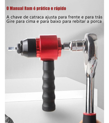 Ferramenta De Conversão De Porca De Rebite Elétrica Para