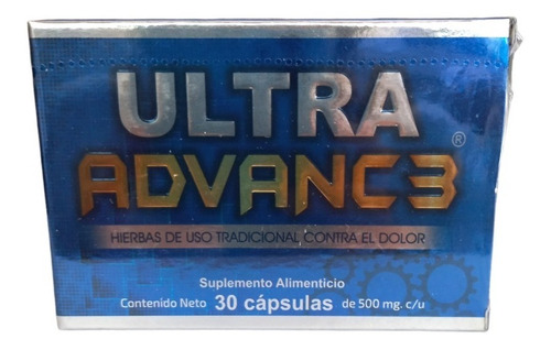 Ultra Advanc3 Con 30 Caps 500 Mg C/u