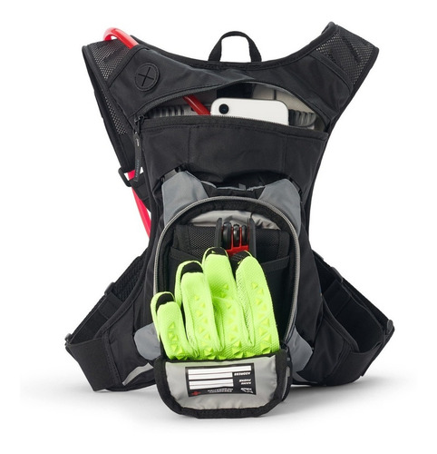 Mochila Hidratación Raw 3 Factory Carbon Negro Uswe Original