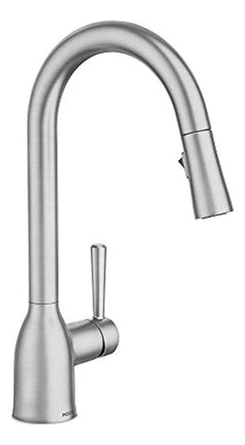 Moen 87233brb Adler - Grifo De Cocina De Arco Alto