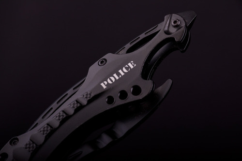 Imagen 6 de 10 de Cuchillo Navaja Tactica Shark Police Tac Force De Rescate