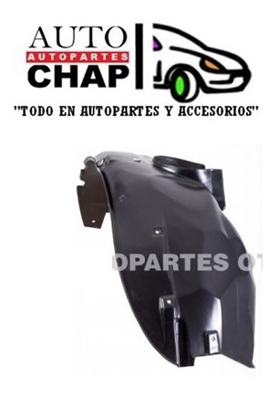 Guardaplas Plastico Delantero Ford Escort 96 En Adelante