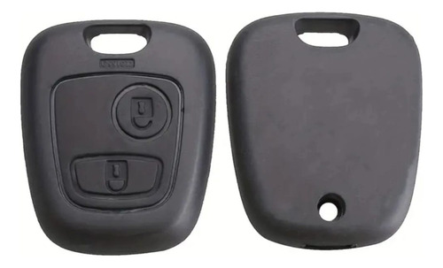 Carcasa De Llave Peugeot 206 207 Sin Logo