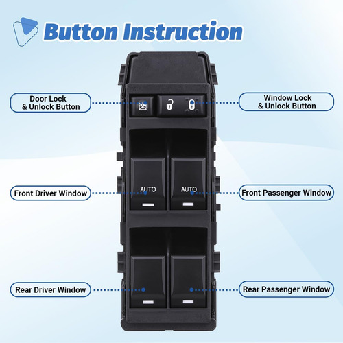 Control Electrico Elevador Master De Dodge Avenger 2008-2014