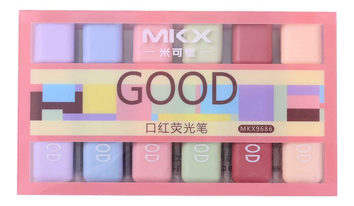 Resaltador De Color D, 6 Colores Disponibles, Color Mark 600