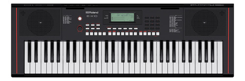 Teclado Arranger De 61 Teclas E-x10 Roland Color Negro