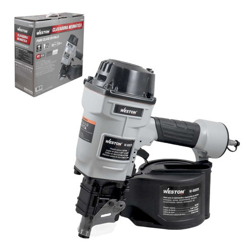 Weston W-60020 clavadora neumática calibre 15 para clavo en rollo