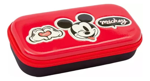 Cartuchera Mooving Box Relieve Mickey Mouse 1 Cierre