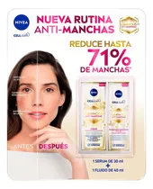 Comprar NIVEA Rutina Anti-manchas Rutina Facial Completa Luminous 630 (2 piezas), Enriquecida con Ácido Hialurónico Serum facial 30 ml + Fluido facial FPS50 con Vitamina E 40ml