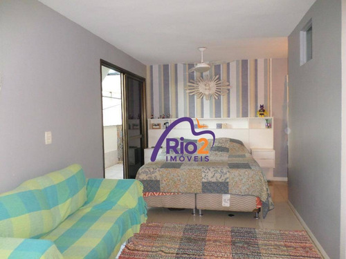 Imagem 2 de 30 de Cobertura Com 3 Dormitórios À Venda, 147 M² Por R$ 1.190.000,00 - Rio 2 - Rio De Janeiro/rj - Co0020