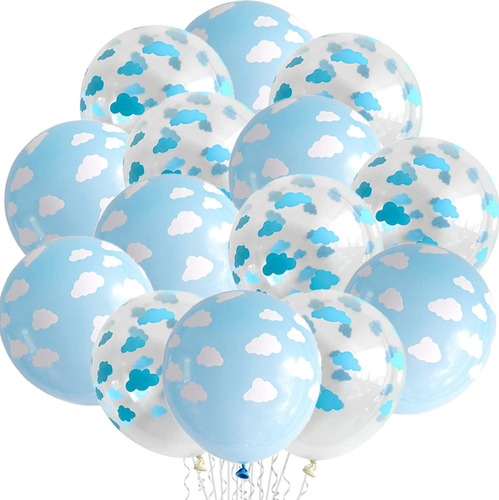 50pcs Globos De Látex En La Nube Globos Decorativos Globos C