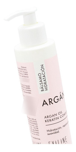 Exiline Argán Bálsamo Hidratación Acondicionador Pelo 250ml