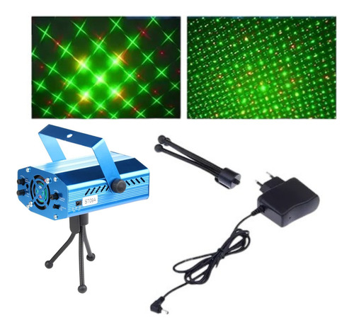 Proyector Laser Audio Ritmico De Puntos