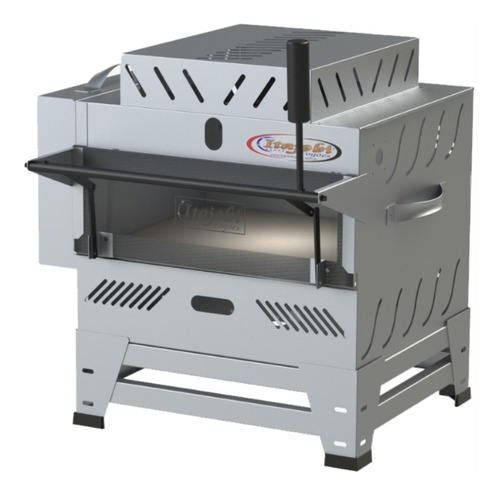 Pizza Grill Fixo Refratário 480 X 425 C/ 1 Infravermelho